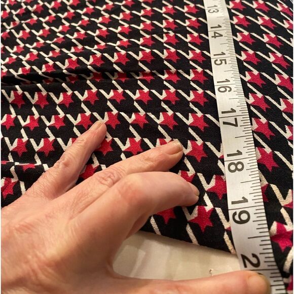 Equipment Magnolia Banded Drop Waist Houndstooth Print Midi Dress Size 2 - Picture 13 of 16